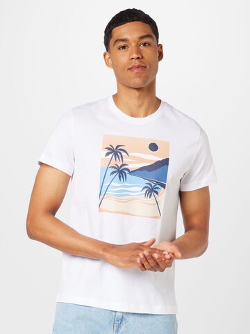 WESTMARK LONDON T-Shirt 'View Palm' in Weiß: predná strana