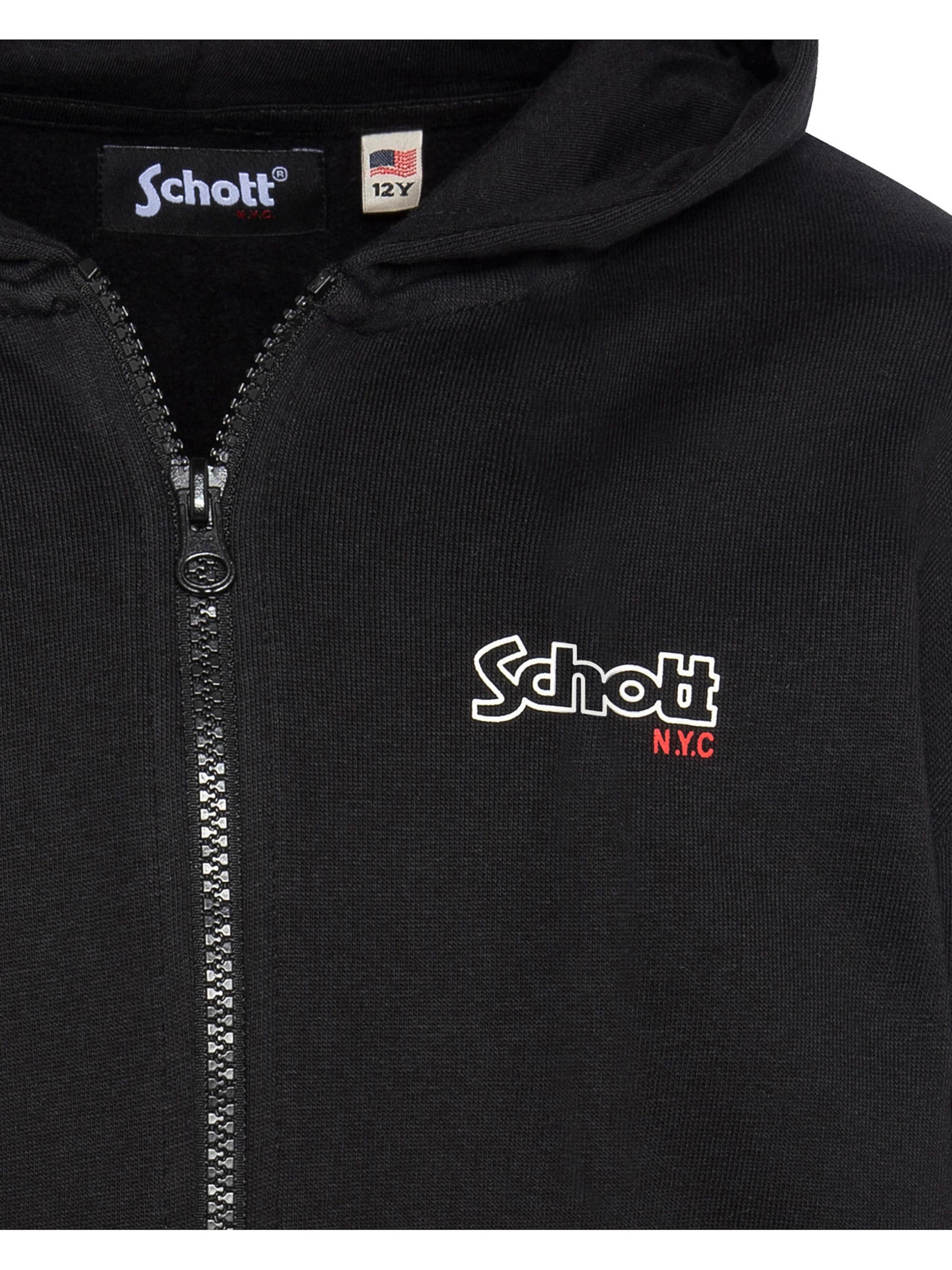 Sweat Schott NYC en noir