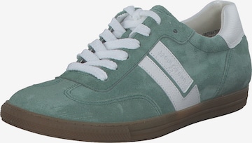 Baskets basses Paul Green en vert : devant