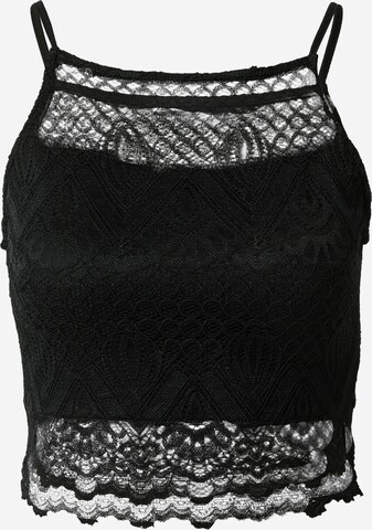 ABOUT YOU Top 'Inken' in Black: front