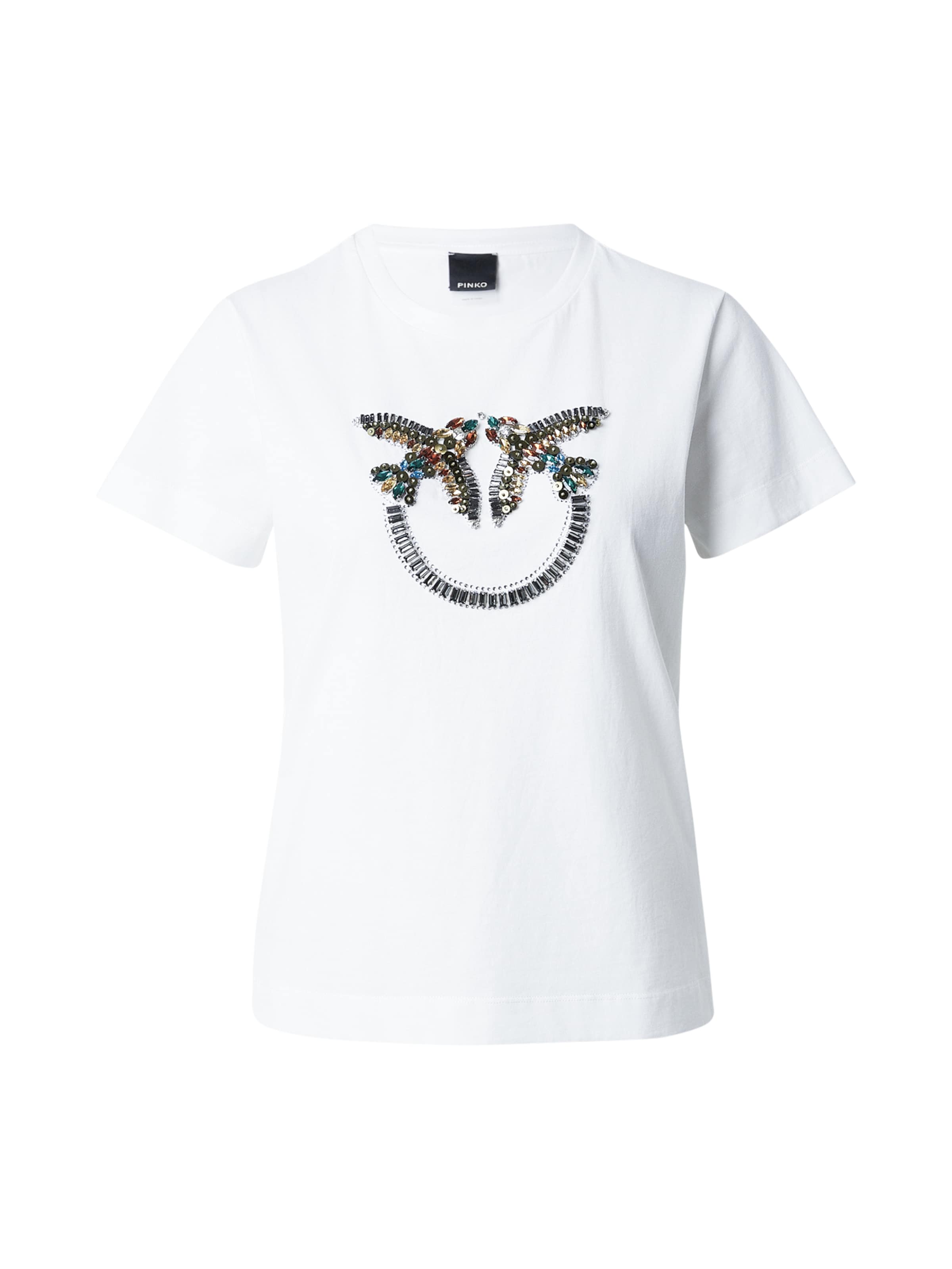 PINKO Shirt 'QUENTIN' in Wit: voorkant