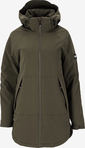 Weather Report Regenjacke in Grün: Vorderseite