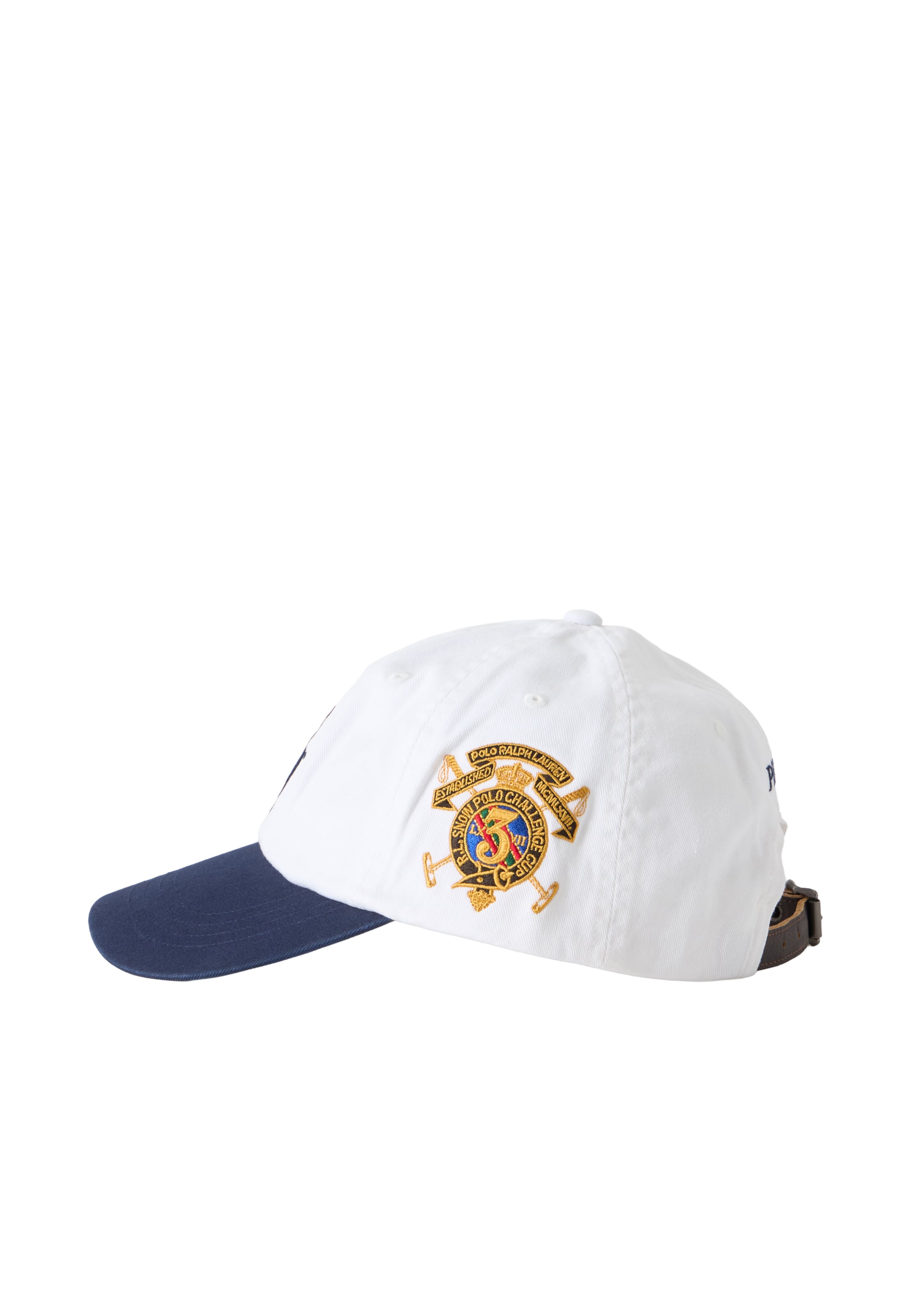 Șapcă pe 55-60 Polo Ralph Lauren pe bleumarin / galben curry / negru / alb, Vizualizare produs