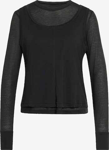 ADIDAS SPORTSWEAR Functioneel shirt 'Soft Luz' in Zwart: voorkant