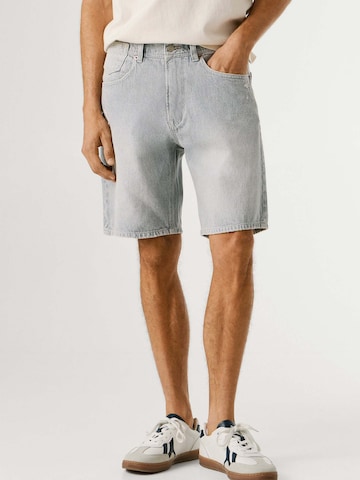 Pepe Jeans Loosefit Jeans 'Tom' in Grijs: voorkant