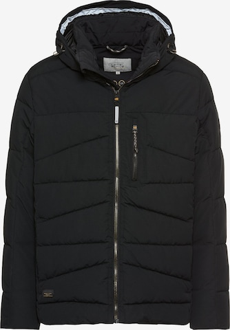 CAMEL ACTIVE Winter Jacket in Black: front