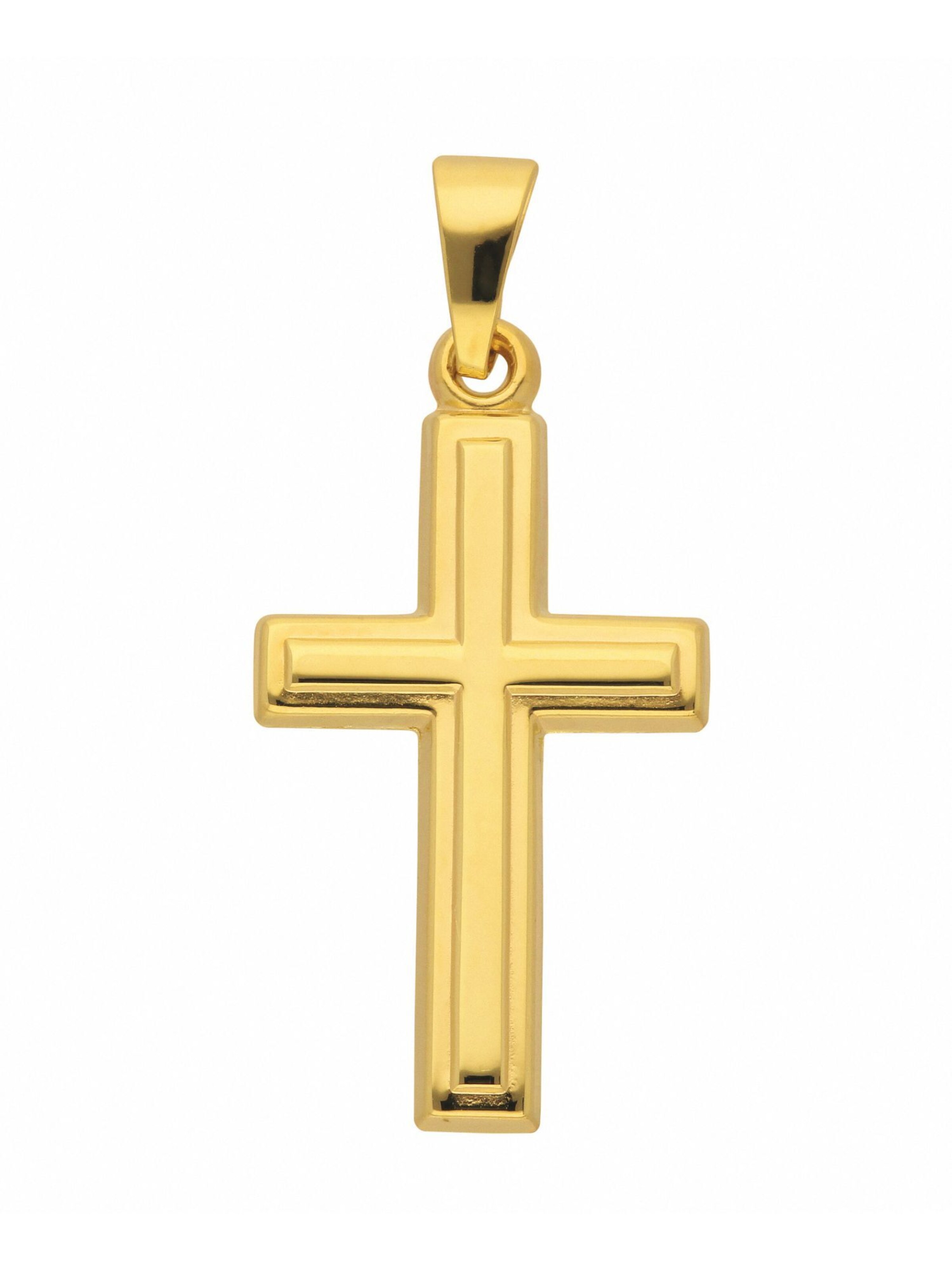 Adelia´s Pendant in Gold: front