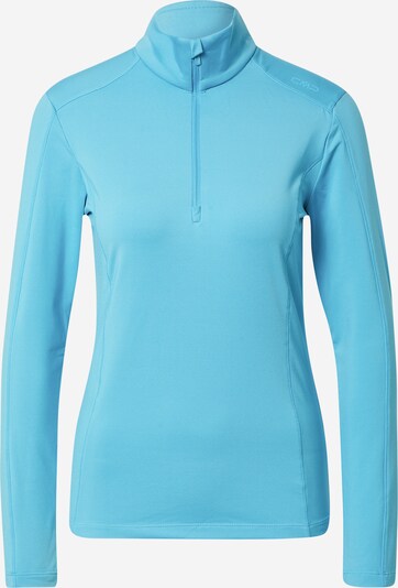 Hanorac sport CMP pe albastru neon, Vizualizare produs