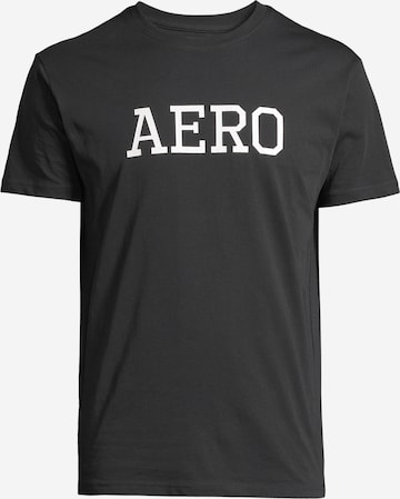 AÉROPOSTALE T-shirt i svart: framsida
