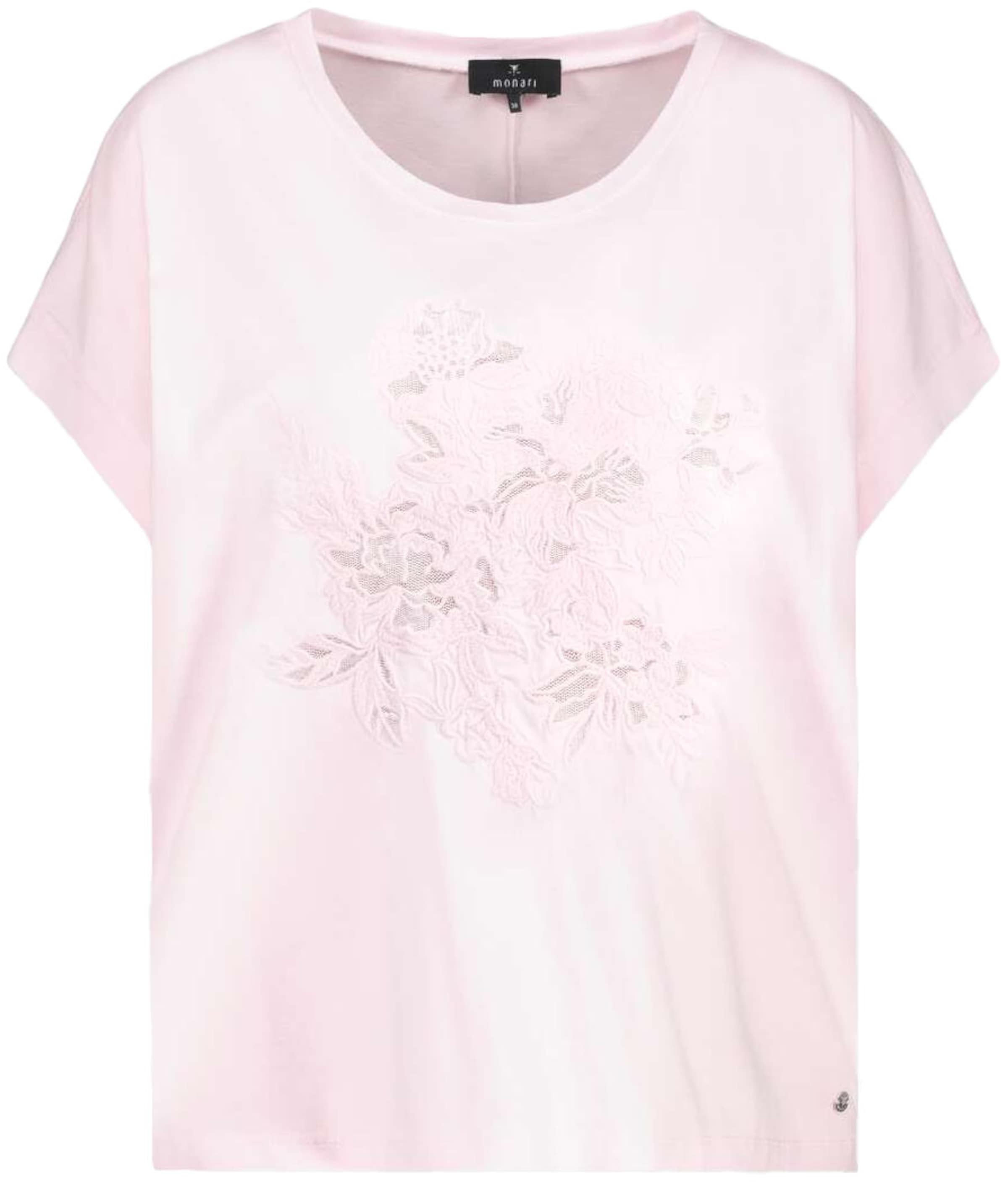 T-shirt monari en rose : devant