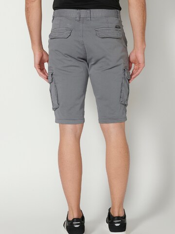 KOROSHI Regular Cargo Pants in Grey