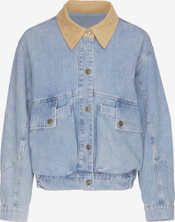 MYMO - Chaqueta de entretiempo en azul: frente