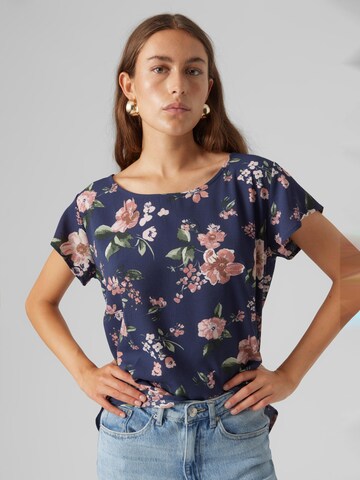 VERO MODA Blouse 'SAKI' in Blauw