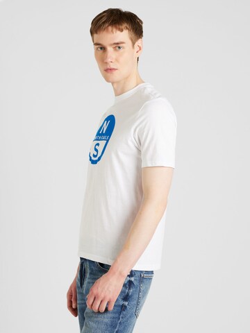 North Sails - Camiseta en blanco: frente