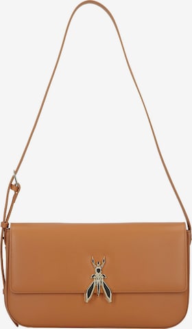 PATRIZIA PEPE Schultertasche in Braun: Vorderseite