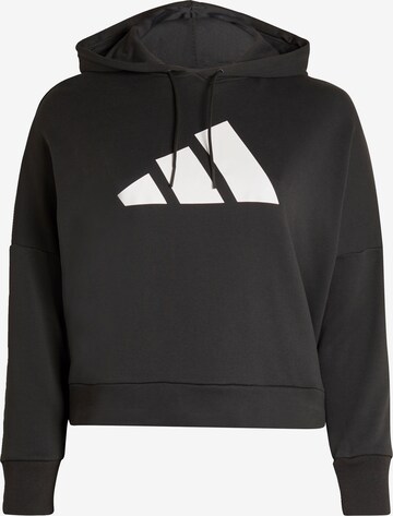 ADIDAS PERFORMANCE Sportief sweatshirt in Zwart: voorkant