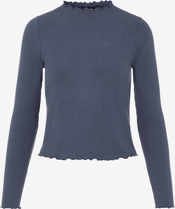 T-shirt 'NICCA' PIECES en bleu : devant