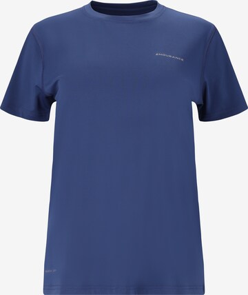 ENDURANCE Functioneel shirt 'Yonan' in Blauw: voorkant