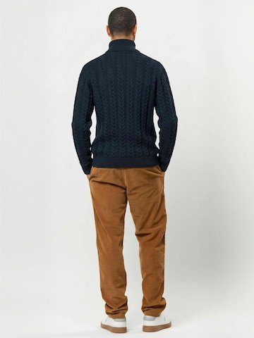 U.S. POLO ASSN. Sweter ' UMDashe ' w kolorze niebieski: tył