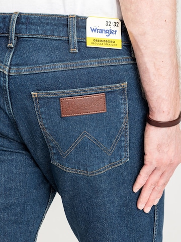 regular Jeans 'GREENSBORO VALOR 112378459' di WRANGLER in blu
