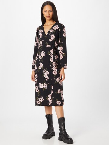 Robe 'Catalina' PIECES en noir : devant