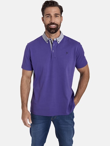 T-Shirt ' Njal ' Jan Vanderstorm en violet : devant