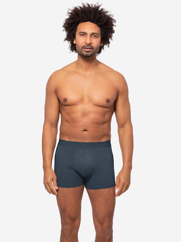 Almonu Boxer shorts 'Cotton - Melange' in Blue