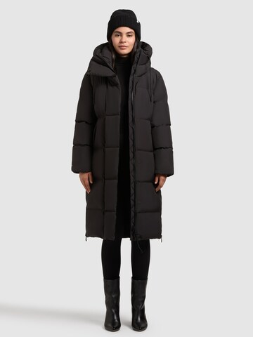 Manteau d’hiver 'Guda' khujo en noir