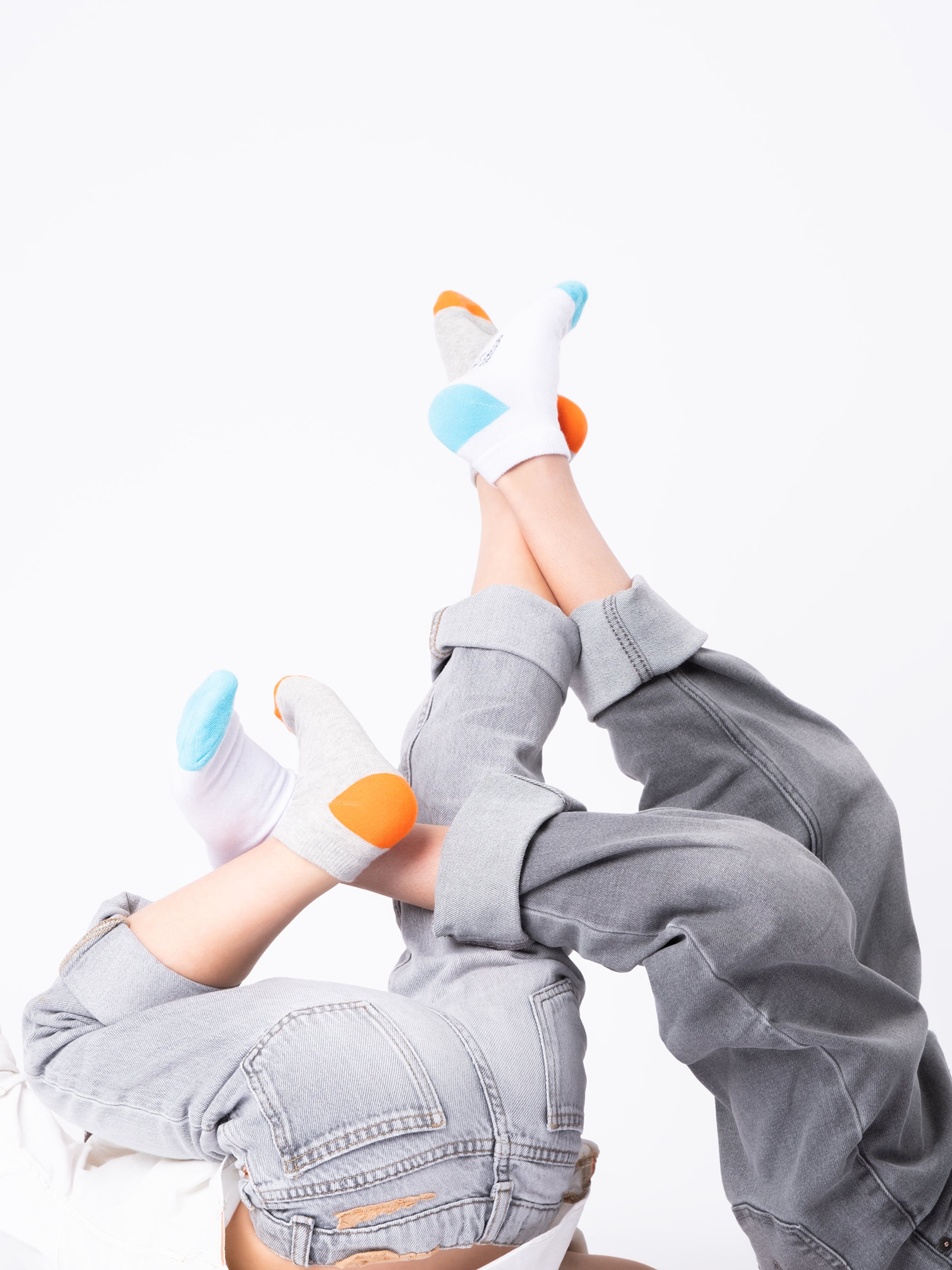 Occulto - Calcetines 'Piccolo' en blanco: frente