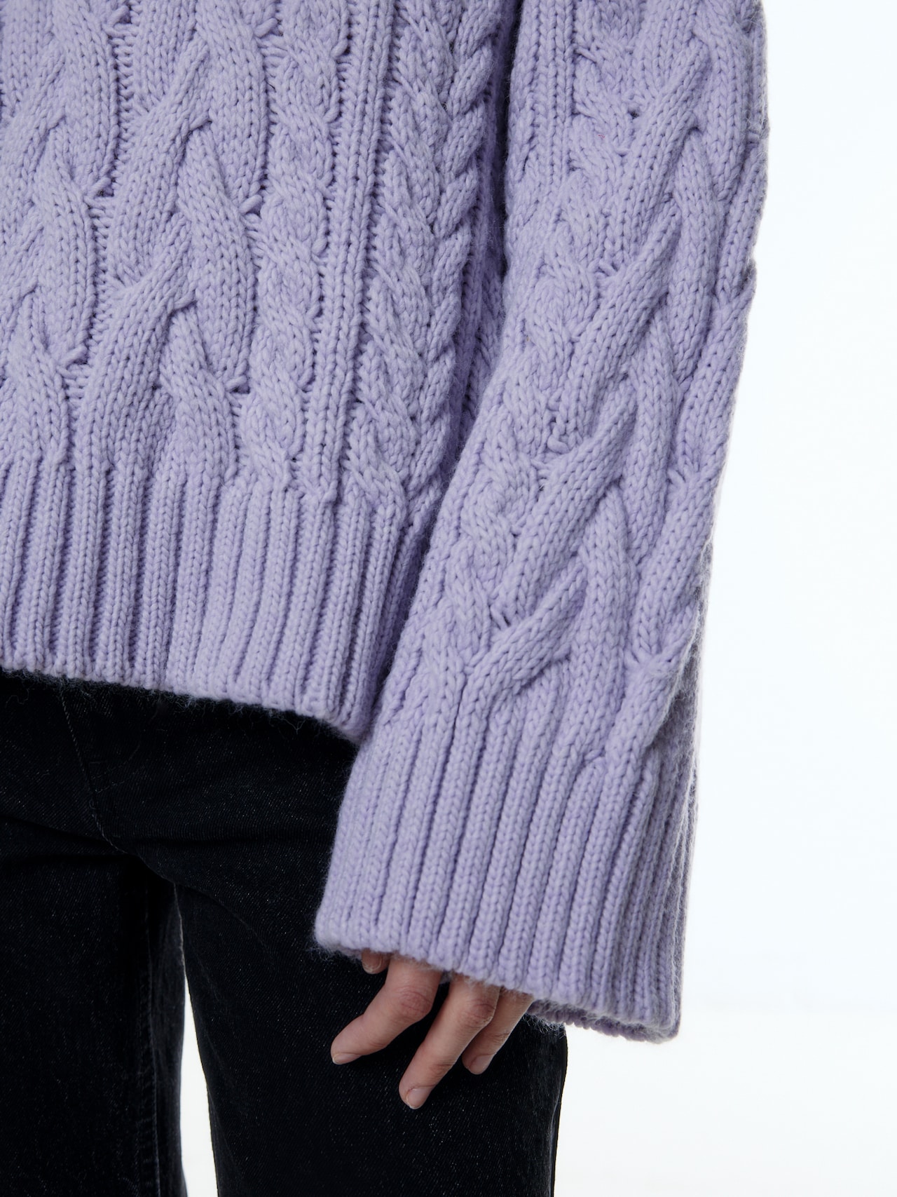 EDITED Trui 'Alizee' Lila