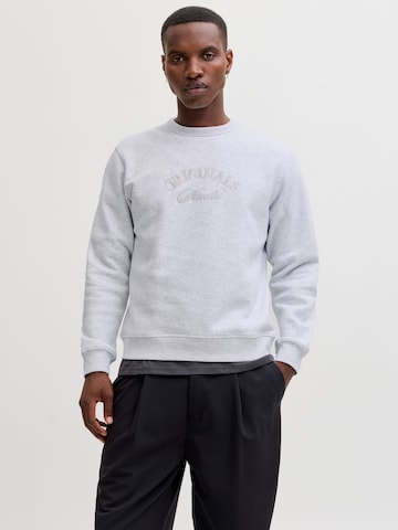 Sweat-shirt JACK & JONES en gris : devant