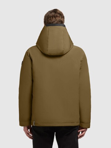 Veste d’hiver 'Oreg' khujo en vert