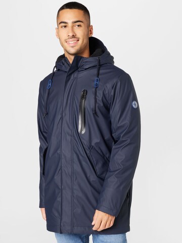 Ragwear Between-Seasons Parka 'BIVOY' in Blue: front