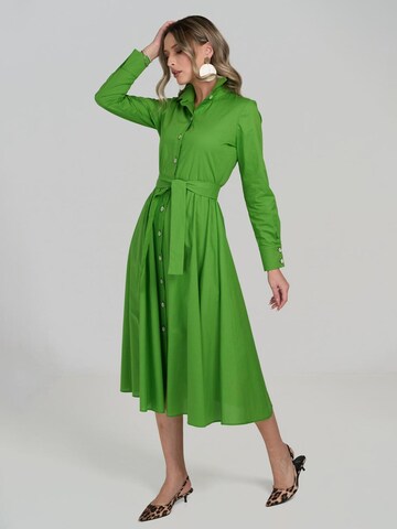 Couture de Marie Blusenkleid in Grün