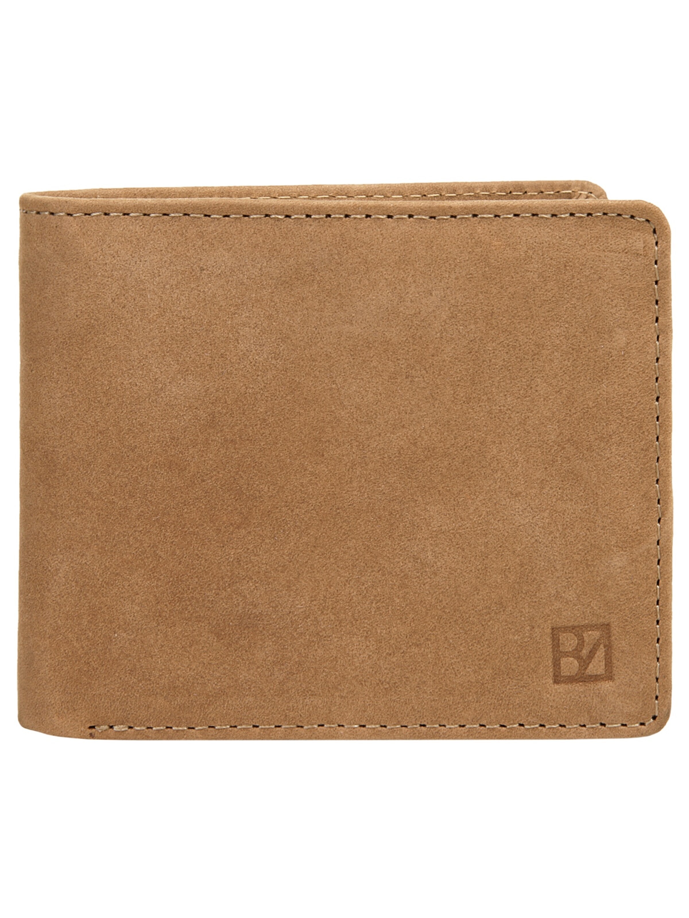 BODENSCHATZ Wallet 'BICOLOUR' in Brown: front