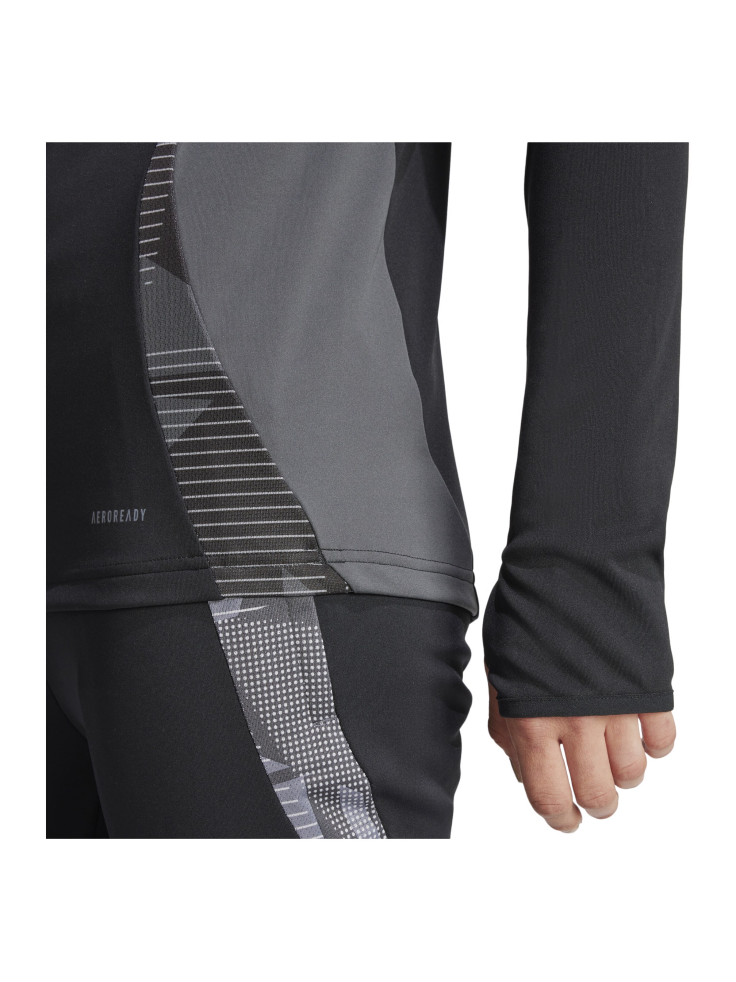 ADIDAS PERFORMANCETehnička sportska majica - crna boja