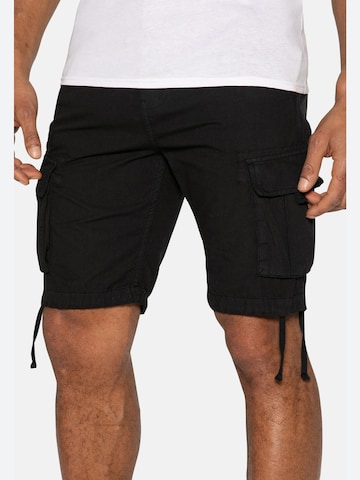 Threadbare - Regular Calças cargo 'Manchester' em preto