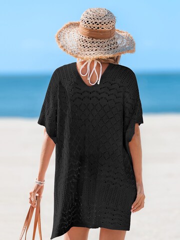 Cupshe Beach Dress in Black