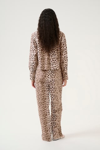 KAREN BY SIMONSEN Slim fit Trousers 'Ulrike' in Brown