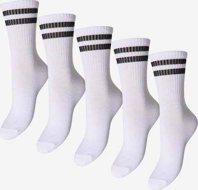 PIECES Socken 'PCCALLY' in schwarz / weiß, Produktansicht