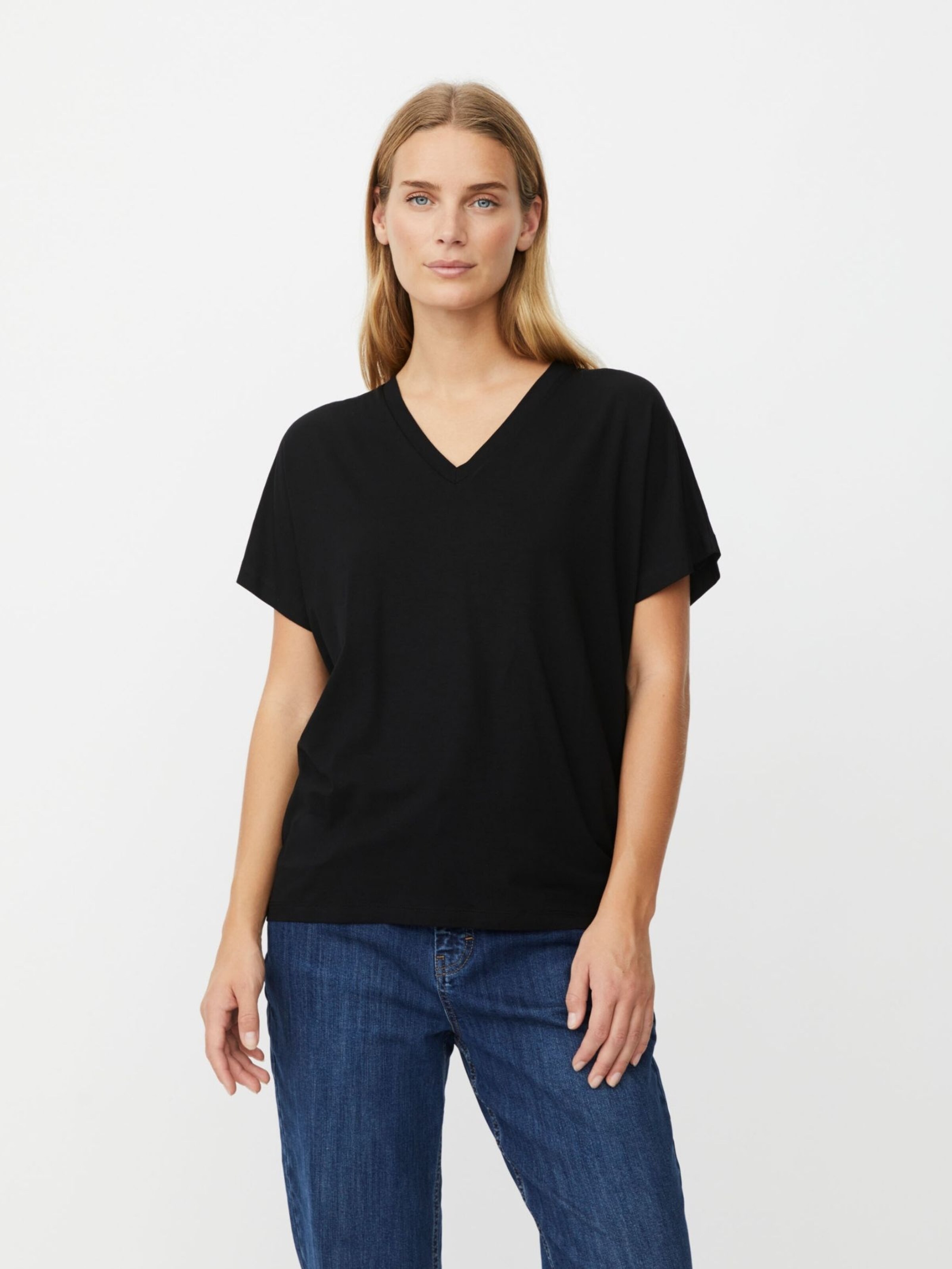 T-shirt 'MaBadu' Masai en noir : devant
