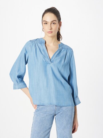 Part Two Blouse 'Sava' in Blue: front