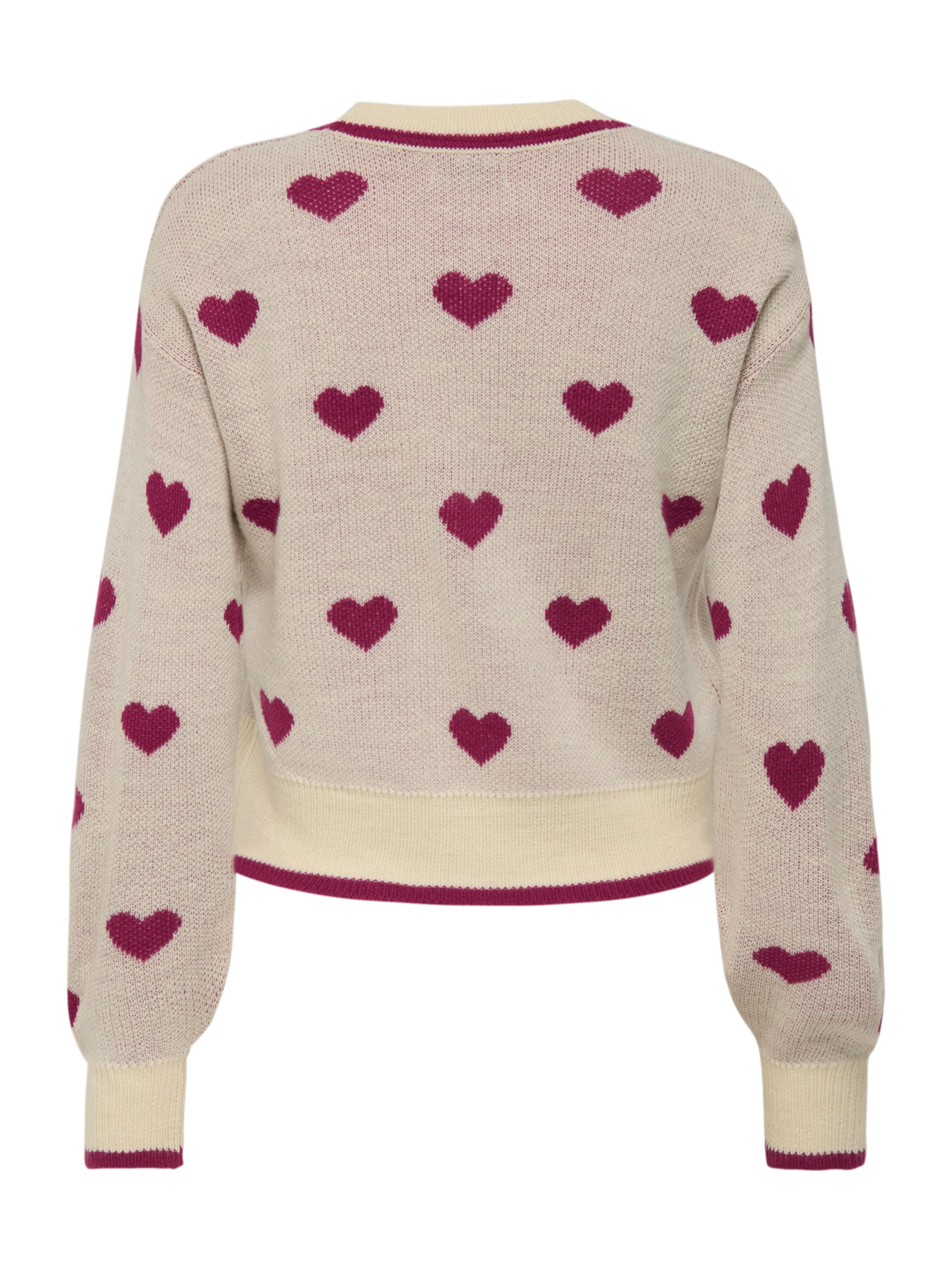 JDY Sweater 'JDYROMANCE' in Beige