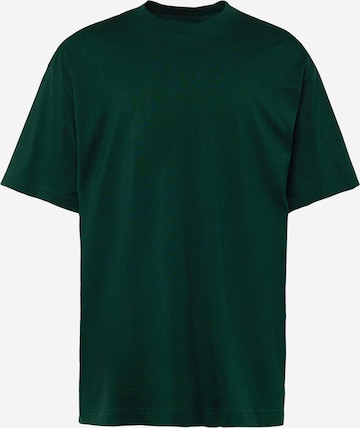 WEEKDAY قميص بلون أخضر: الأمام