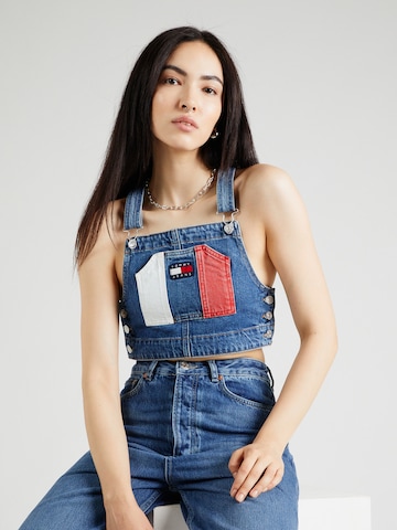 Tommy Jeans Top in Blauw: voorkant