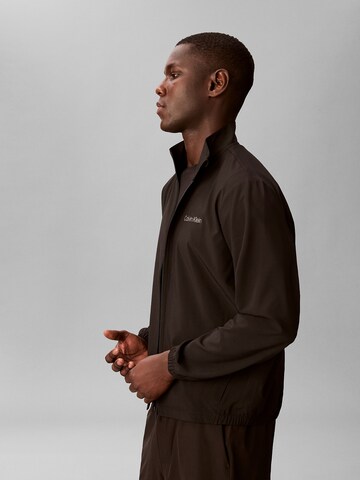 Calvin Klein Sport Sweatjacke in Schwarz