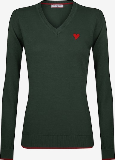 Felix Hardy Neulepaita värissä vihreä / punainen, Tuotenäkymä