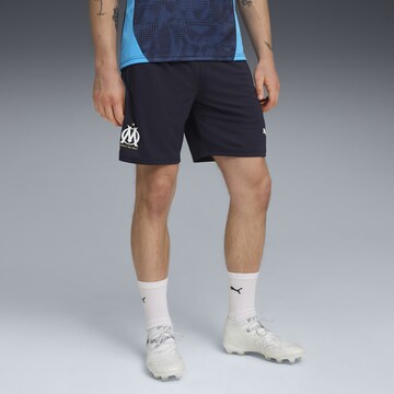 PUMA Regular Sportbroek 'Olympique de Marseille' in Blauw: voorkant