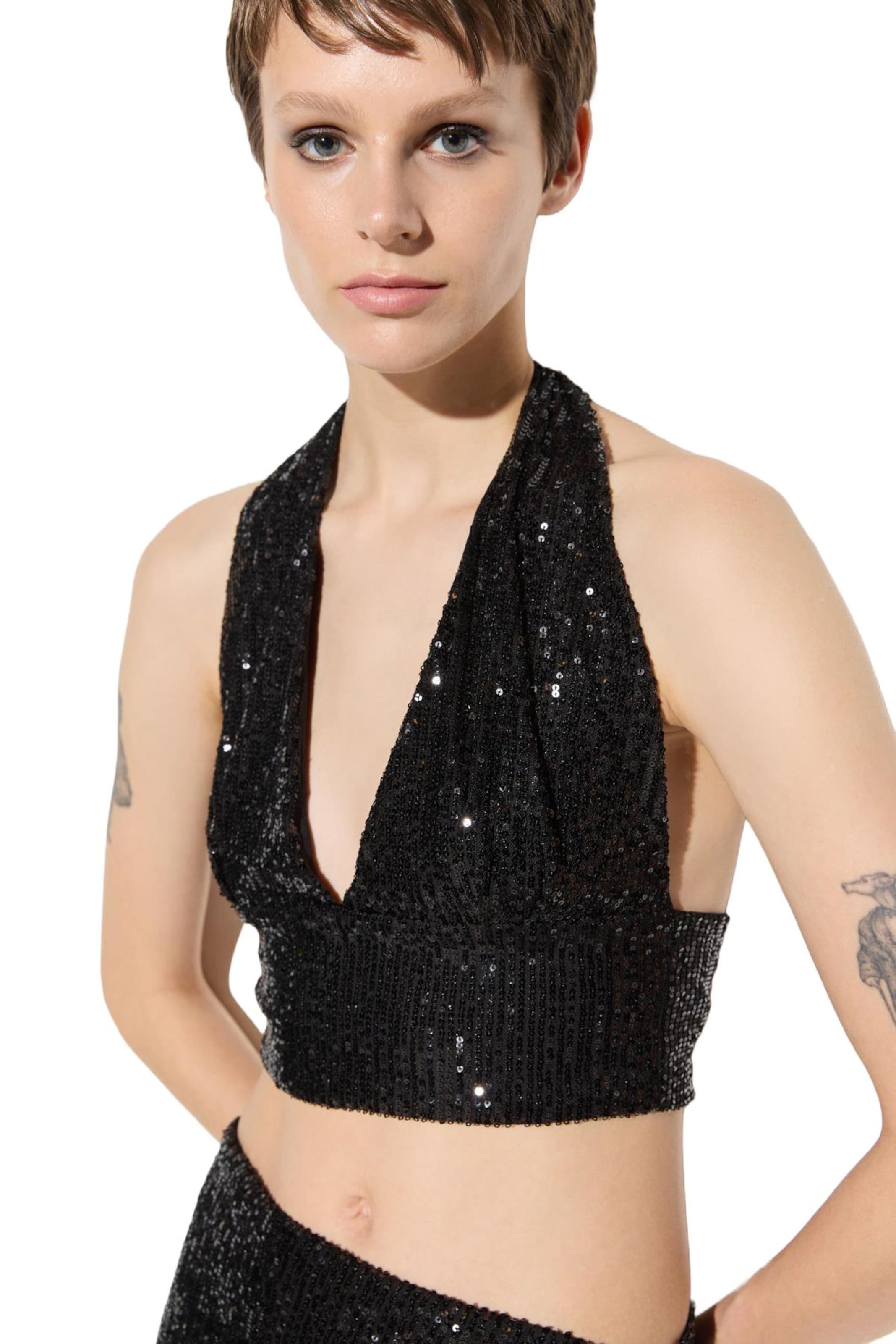 No Matter What Top in Black