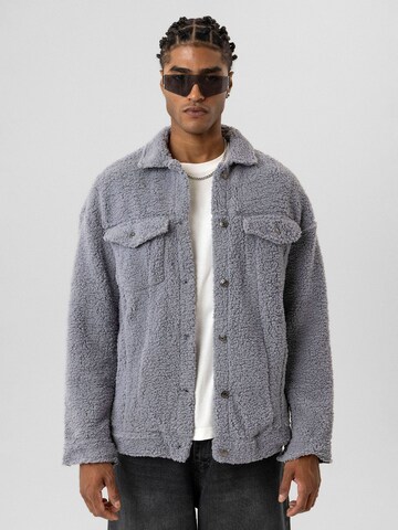 Veste en polaire 'Gustavo' Dandalo en gris : devant